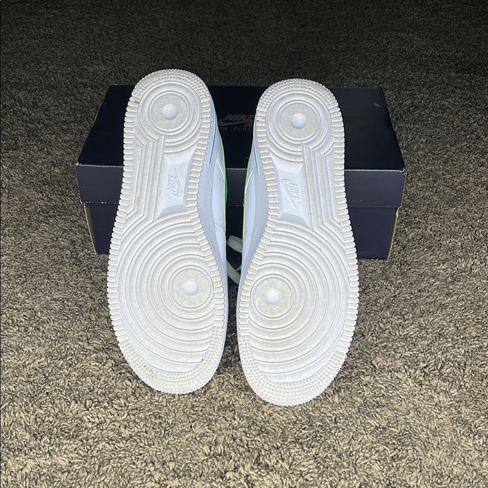 Nike Air Force 1 ‘Aquamarine’ – Men’s Size 8.5 - Picture 3 of 4